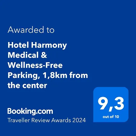 Hotel Harmony Medical & Wellness-free Parking, 1,8km From The Center 4*